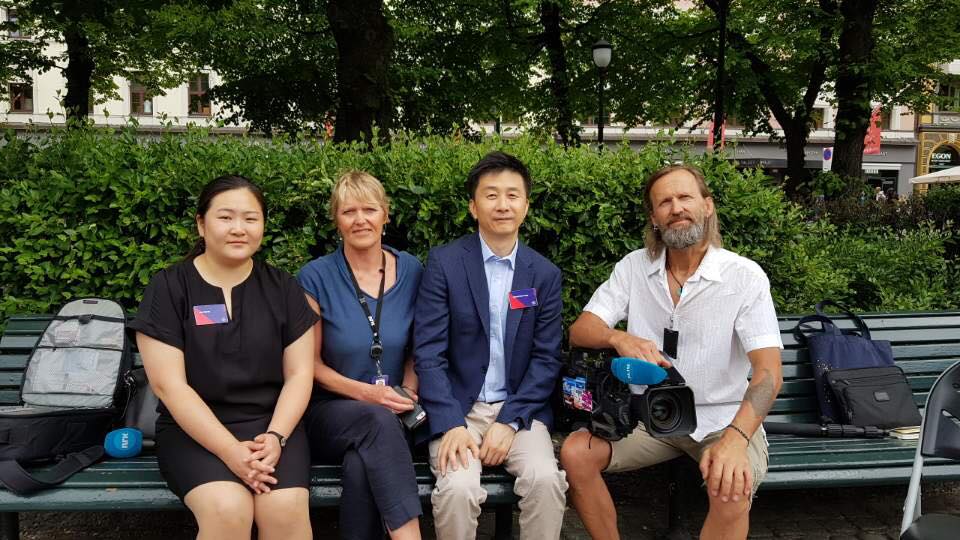 Interview with Mr. Kang Chol-hwan for Norwegian Broadcasting Corporation&nbsp;(NRK)